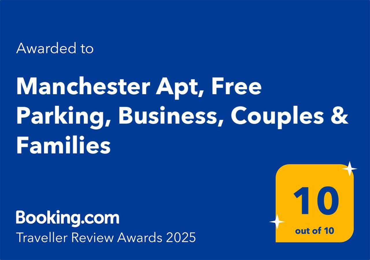 Manchester Apt, Free Parking, Business, Couples & Families Dış mekan fotoğraf